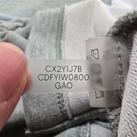 Calvin Klein Cap Sleeve Drawstring T-Shirt Mini Dress In Jadeite Sz 2X - Picture 11 of 11